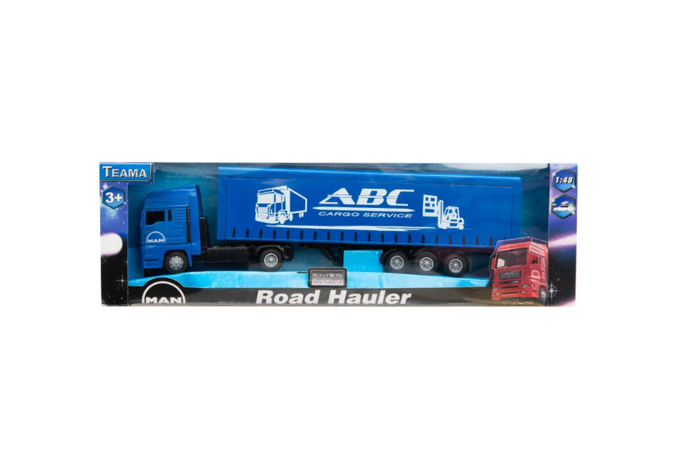 Man Model Mavi Kargo Tırı