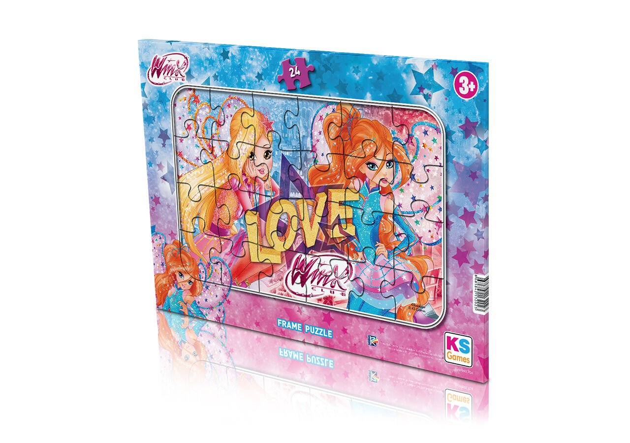 KS Puzzle 24 Parça Winx Frame Puzzle
