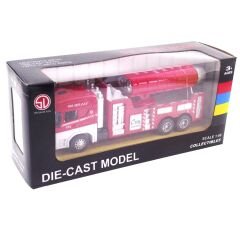 Die Cast Model Çek Bırak Duman Emici İtfaiye Kamyonu