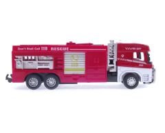 Die Cast Model Çek Bırak Merdivenli İtfaiye Kamyonu