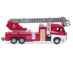 Die Cast Model Çek Bırak Asansörlü İtfaiye Kamyonu