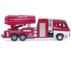 Die Cast Model Çek Bırak Turbo Jet İtfaiye Kamyonu
