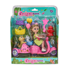 Gaga Love Hayvanlarıyla Pembe Motor Gezisi