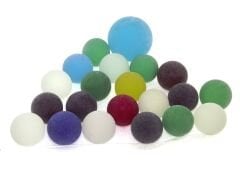 Renkli Buzlu Cam Misket