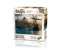 KS Puzzle 1000 Parça Ships Once Upon a Time in İstanbul
