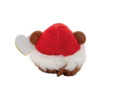 Ty Beanie Balls  Peluş Yılbaşı Ayısı Pudding 7 cm