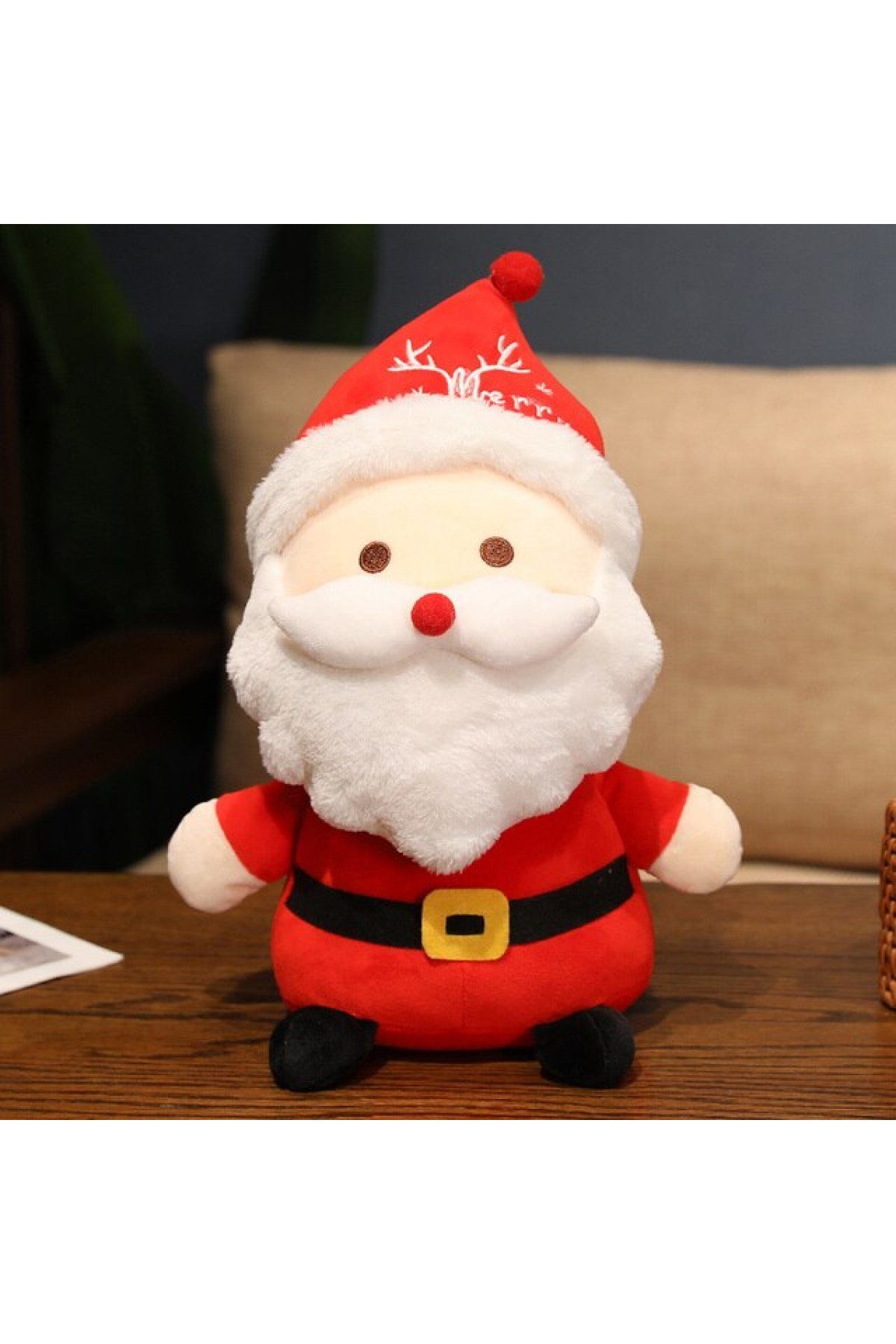 Noel Baba, Peluş oyuncak Süs, Cama Asmalı Vantuzlu