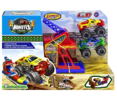 Express Wheels Die Cast Metal Araçlı Fırlatma Rampası