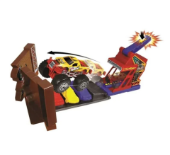 Express Wheels Die Cast Metal Araçlı Fırlatma Rampası