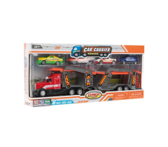 Express Wheels Die Cast Metal Sürtmeli Araç Taşıyıcı Tır