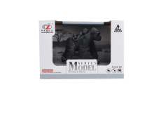 Kutulu Model Figür Hayvan Yavrulu Goril
