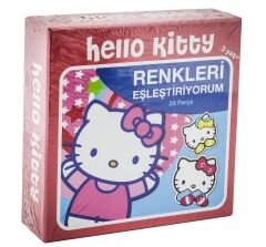 Hello Kitty Renkleri Eşleştiriyorum 20 Parça HK40629