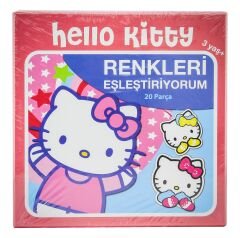 Hello Kitty Renkleri Eşleştiriyorum 20 Parça HK40629