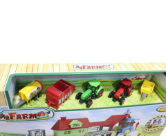 Express Wheels Die Cast Metal 70 Parça Çiftlik Seti