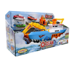 Express Wheels Okyanus Kaşifi 8 Parça Keşif Gemisi