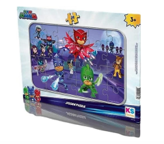 KS Puzzle 24 Parça Pijamaskeliler Frame Puzzle-1