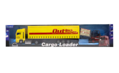 Kutulu Sürtmeli Forklift ve Sarı Konteynır Tır