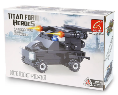 Ausini Titan Form Heroes-4 Lightning Speed 82 Parça