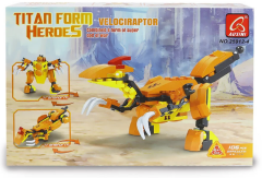 Ausini Titan Form Heroes-4 Velaciraptor 106 Parça