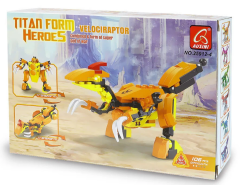 Ausini Titan Form Heroes-4 Velaciraptor 106 Parça