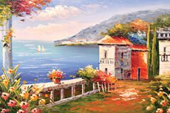 KS Puzzle 500 Parça Garden Sea