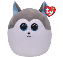 Ty Squishy Beanies Yastık Gri Husky Slush 26 cm