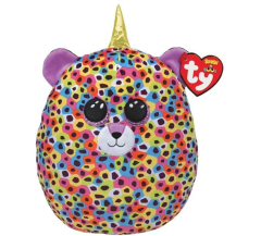 Ty Squishy Beanies Yastık Renkli Leopar Giselle 26 cm