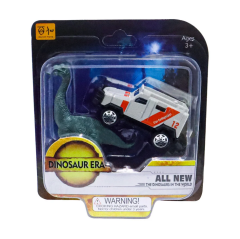Die Cast Metal Jip ve Brontosaurus