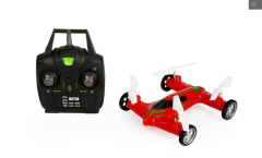 Uzaktan Kumandalı Şarjlı Kırmızı Araba / Quadcopter