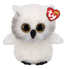 TY Beanie Boos Peluş Kar Baykuşu-Austin 21 cm