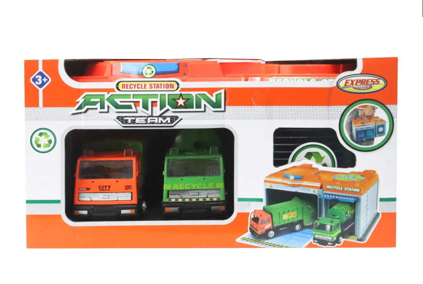 Express Wheels Metal Araçlı Çantalı Temizlik Araçları Seti