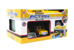 Express Wheels Metal Aralçı Çantalı İnşaat Araçları Seti