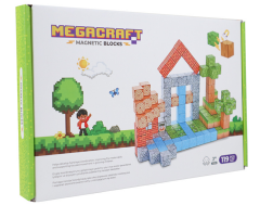 Megacraft Orman ve Ev Temalı Mıknatıslı Bloklar 119 Parça