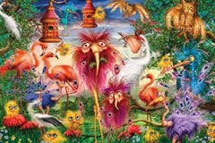 KS Puzzle 1000 Parça Ugly Birds Çirkin Kuşlar
