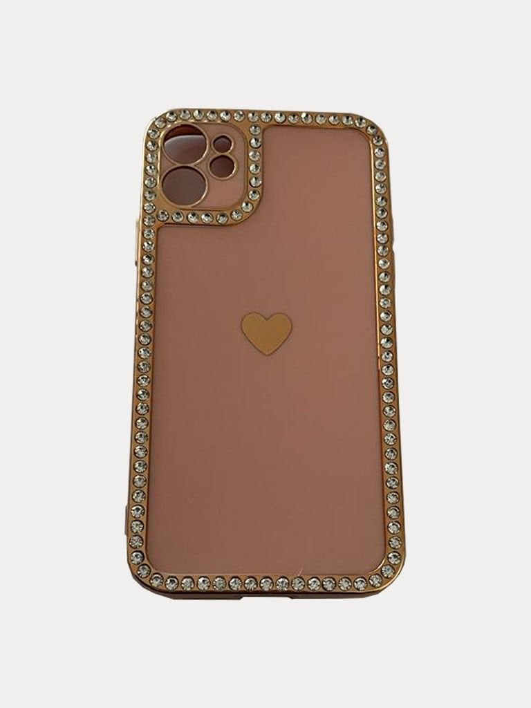 Iphone 11 Taşlı Silikon Kılıf