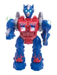 Hareketli Sesli ve Işıklı Füze Atan Robot