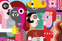 KS Puzzle 1000 Parça Strange People And Dirty Dog