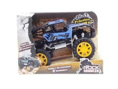 Rock Crawler Metal Büyük Sürtmeli Arazi Aracı Mavi