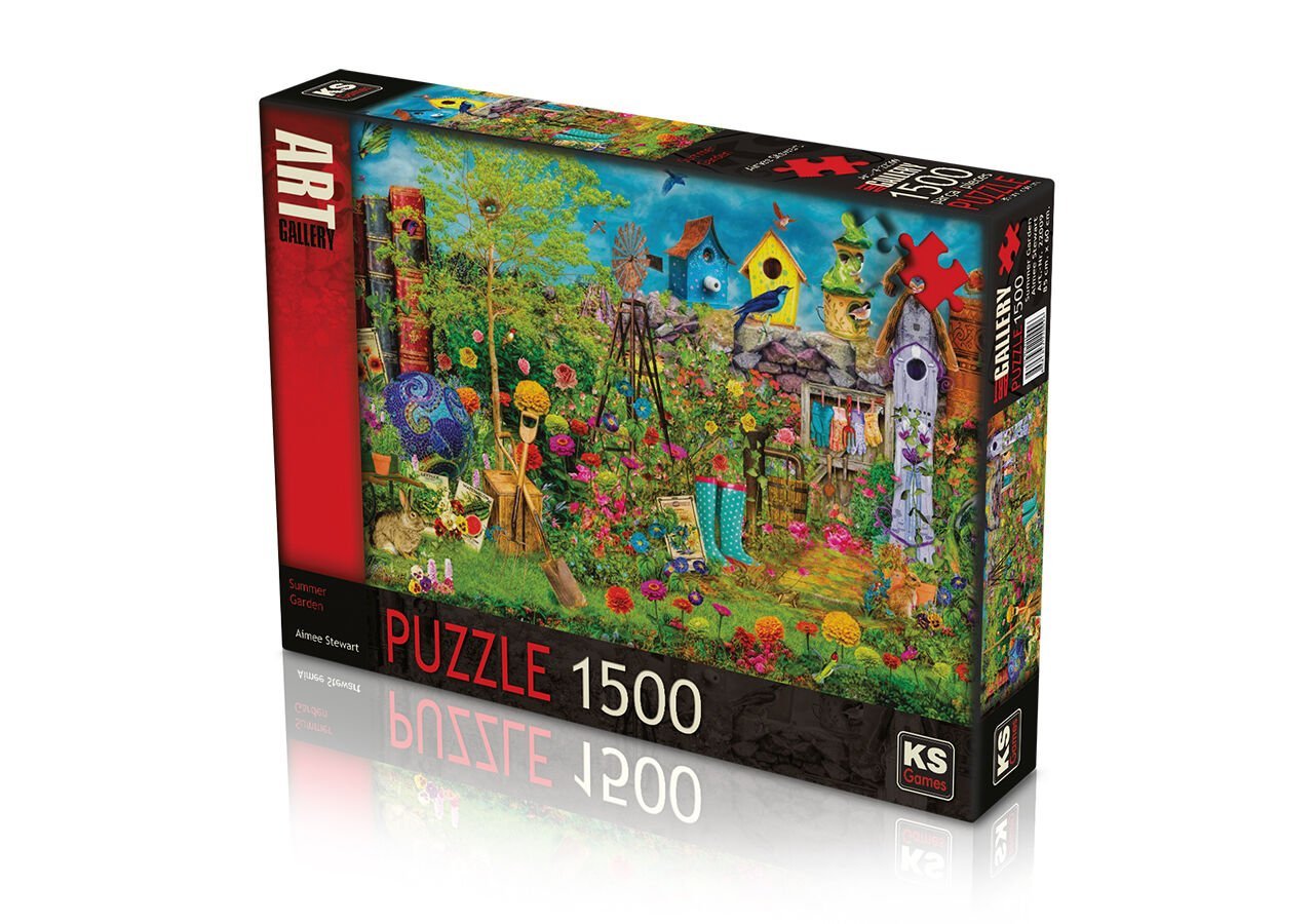 KS Puzzle 1500 Parça Summer Garden