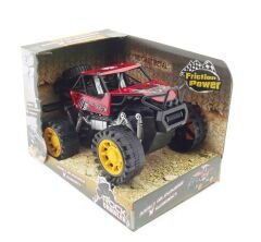 Rock Crawler Metal Büyük Sürtmeli Arazi Aracı Kırmızı