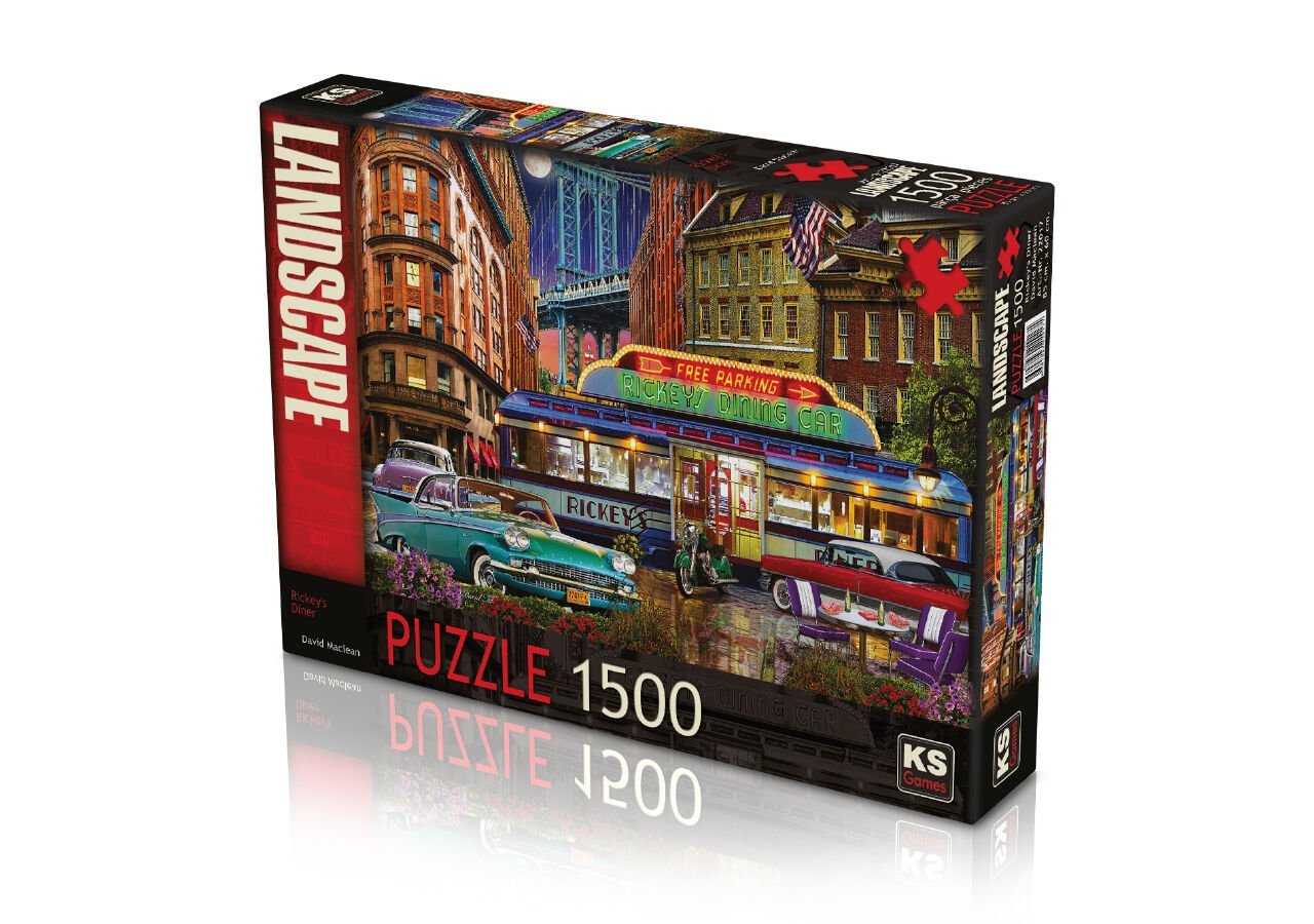 KS Puzzle 1500 Parça Rickeys Diner