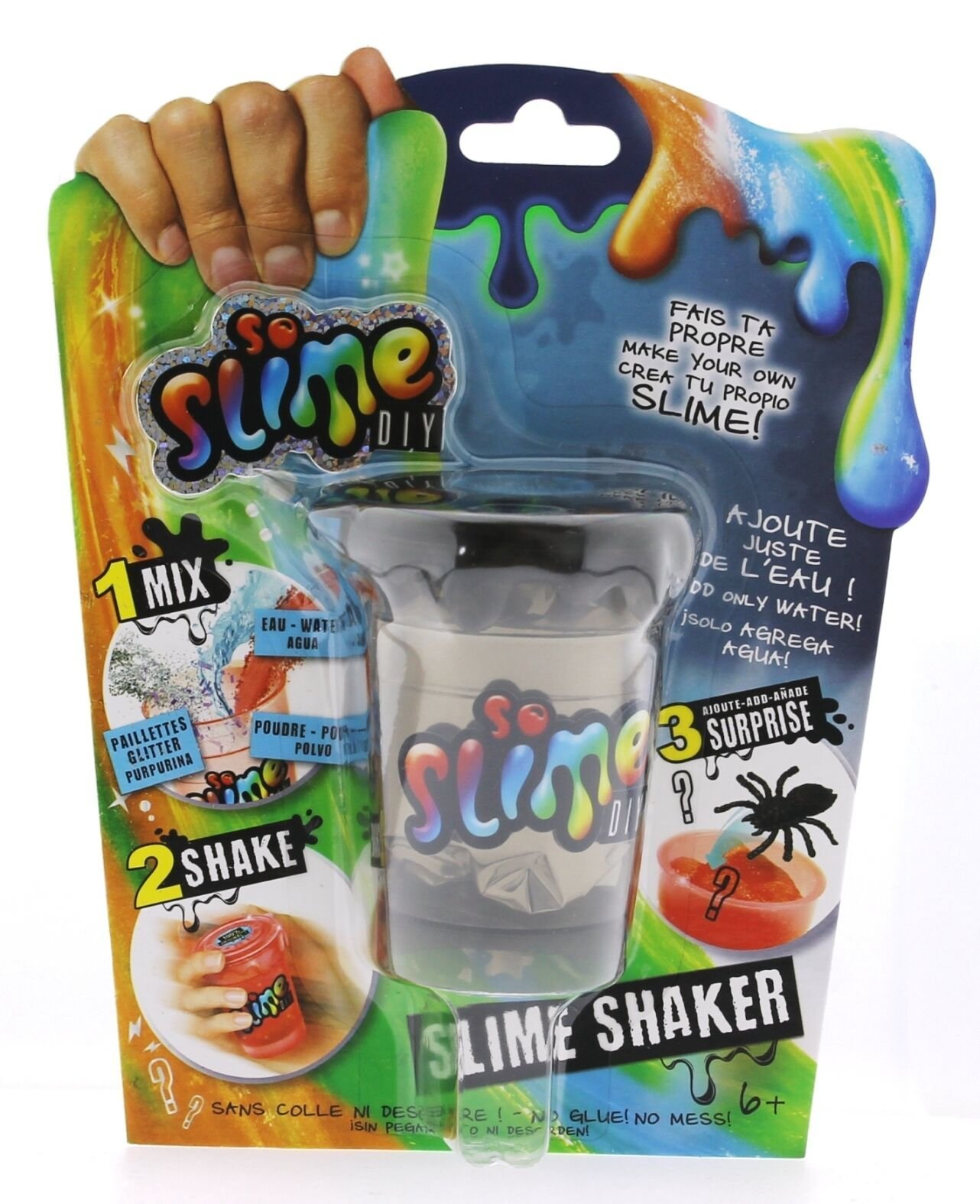 Siyah Slime Shaker Creepy Tekli Paket