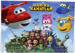 Harika Kanatlar Dev Frame Puzzle Dünya Çocukları