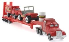 Die Cast Metal Tırlı ve Jeepli İtfaiye Seti