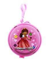 Prenses Pembe Metal Cüzdan
