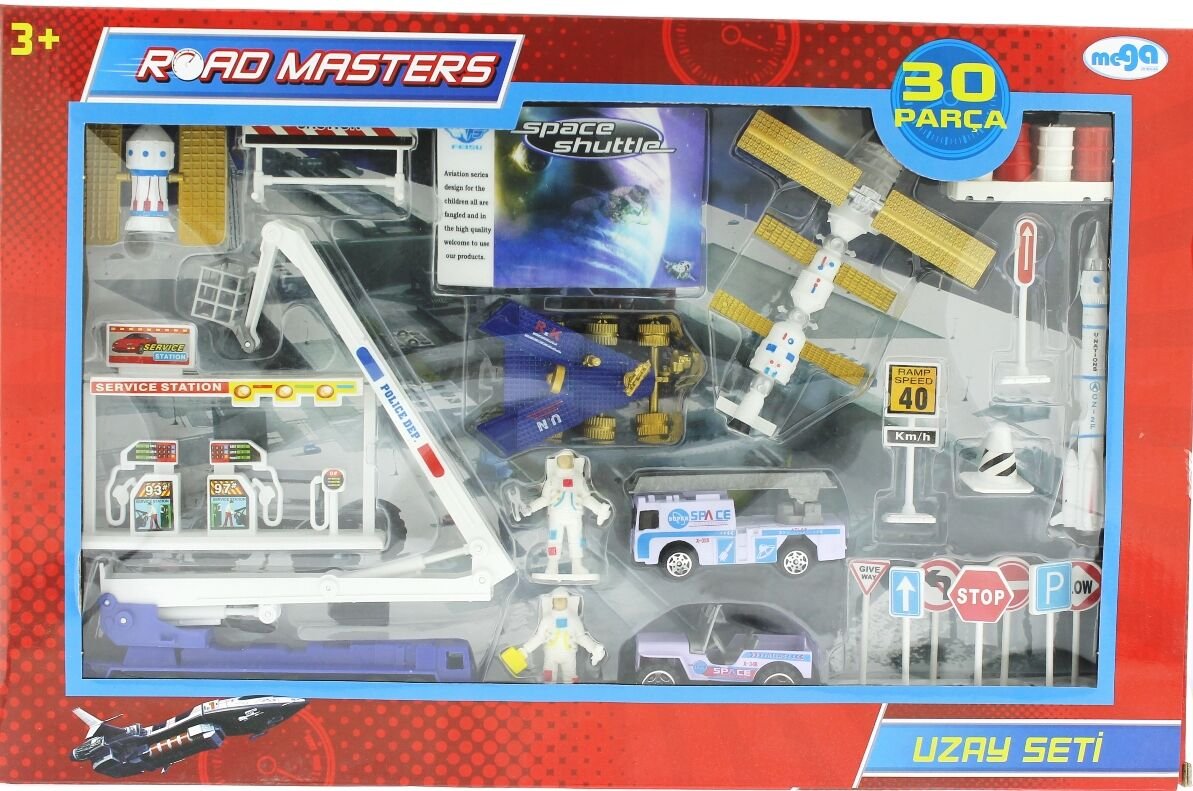Die Cast Asansörlü Uzay Seti 30 Parça  Jp8106