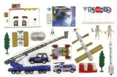 Die Cast Merdivenli Uzay Seti 30 Parça  Jp8106