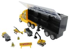 Taşınabilir Die Cast Metal Araçlı İnşaat Kamyonu