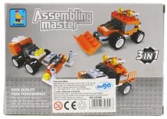 Ausini Assembling Master 3 in 1 66 Parça Traktörler
