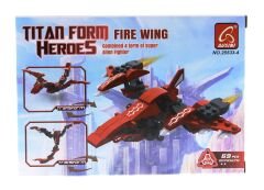 Ausini Titan Uzaylı Savaşçı -4 Fire Wing 69 Parça